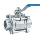 三片式不銹鋼內(nèi)螺紋球閥