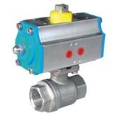 兩片式氣動球閥